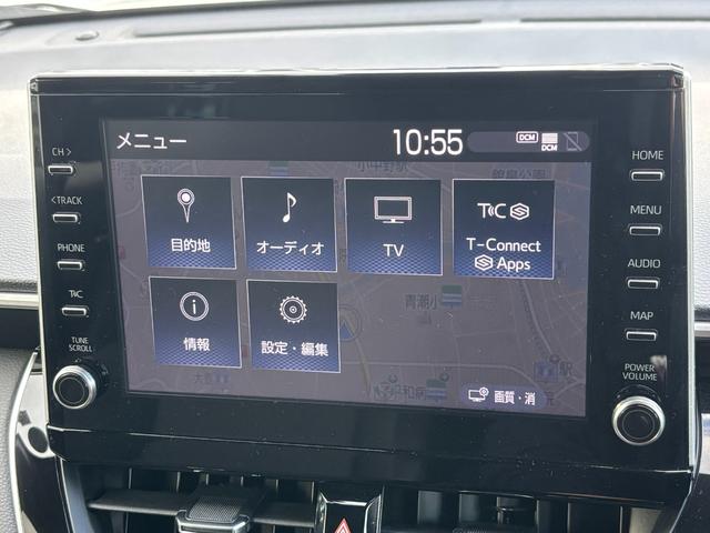 カローラクロス ハイブリッド　Ｚ　４ＷＤ■パノラマルーフ■モデリスタエアロ■　衝突軽減サポート／レーダークルーズ／レーンアシスト／９インチナビ／アラウンドビュー／バックカメラ／ブルートゥース／地デジ／ＥＴＣ２．０／電動ハーフレザー／ＬＥＤヘッドライト／フォグ／純正アルミ（9枚目）