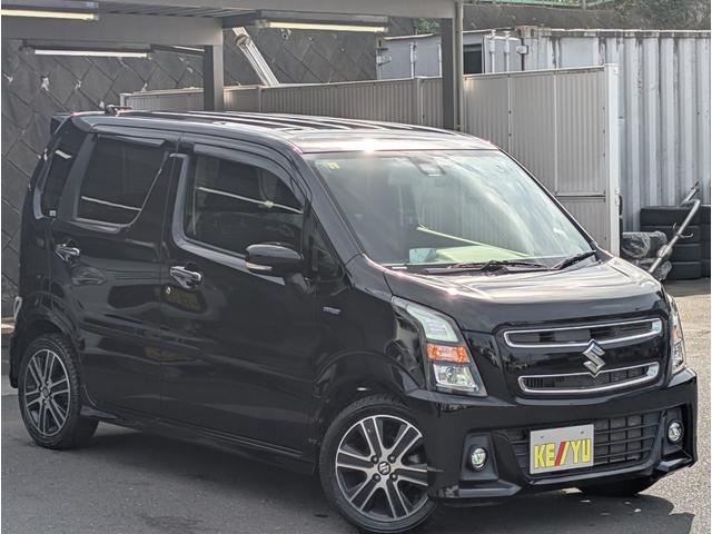 ワゴンＲスティングレー ハイブリッドＴ　４ＷＤ■寒冷地仕様■禁煙車■エンスタ付き■　衝突軽減サポート／誤発進抑制機能／レーンアシスト／オートクルーズ／シートヒーター／ＬＥＤオートハイビーム／社外ナビ／バックカメラ／フルセグＴＶ／ＤＶＤ再生／ブルートゥースオーディオ／ＥＴＣ（43枚目）
