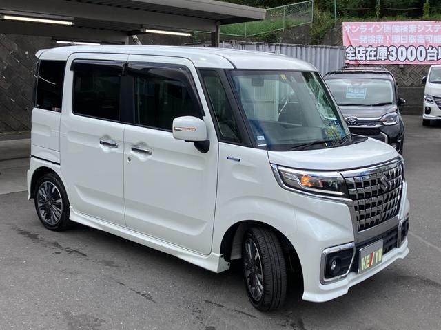 スペーシアカスタム ハイブリッドＸＳターボ　４ＷＤ■寒冷地仕様■禁煙車■金沢仕入　■新品ナビ取付■衝突軽減サポート／前後誤発進抑制機能／レーンアシスト／追従クルーズ／コーナーセンサー／両側電動スライドドア／シートヒーター／オートハイビーム／フルセグＴＶ／ＢＴオーディオ／ＤＶＤ再生（41枚目）