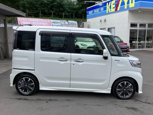 スペーシアカスタム ハイブリッドＸＳターボ　４ＷＤ■寒冷地仕様■禁煙車■金沢仕入　■新品ナビ取付■衝突軽減サポート／前後誤発進抑制機能／レーンアシスト／追従クルーズ／コーナーセンサー／両側電動スライドドア／シートヒーター／オートハイビーム／フルセグＴＶ／ＢＴオーディオ／ＤＶＤ再生（42枚目）