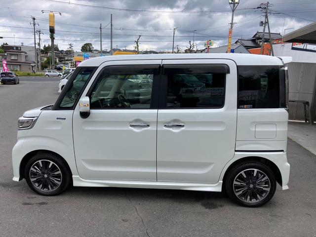 スペーシアカスタム ハイブリッドＸＳターボ　４ＷＤ■寒冷地仕様■禁煙車■金沢仕入　■新品ナビ取付■衝突軽減サポート／前後誤発進抑制機能／レーンアシスト／追従クルーズ／コーナーセンサー／両側電動スライドドア／シートヒーター／オートハイビーム／フルセグＴＶ／ＢＴオーディオ／ＤＶＤ再生（46枚目）