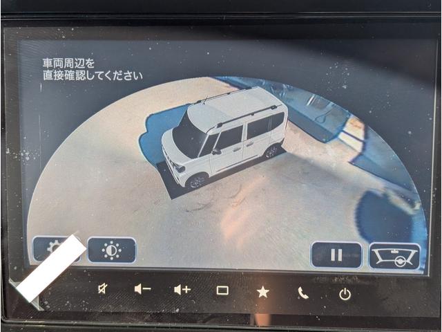 スペーシアギア ハイブリッドXZ ターボ 4WD■届出済未使用車■寒冷地仕様 ■全方位カメラ付9型メモリナビ■衝突軽減サポート/前後誤発進抑制機能/追従クルーズ/両側電動スライドドア/シートヒーター&ステアヒーター/フルセグTV/ブルートゥース/ルーフレール/LEDヘッドライト(8枚目)