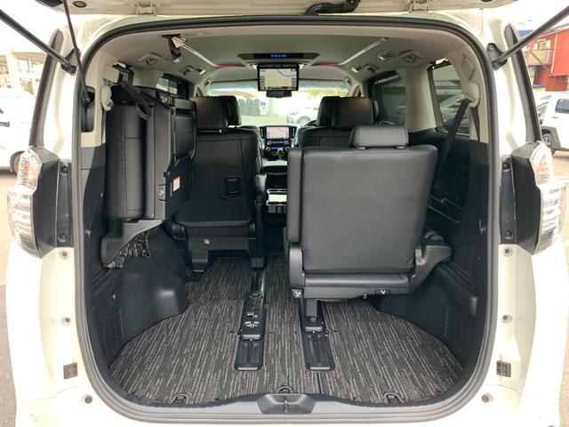 ヴェルファイアハイブリッド ＺＲ　Ｇエディション４ＷＤ■寒冷地仕様■アルパインＢＩＧ－Ｘ　■禁煙車■電動黒革シート＆シートヒーター■衝突軽減サポート／追従クルーズ／コーナーセンサー／両側電動スライドドア／電動リアゲート／１０インチナビ／後席フリップダウンモニター／バックカメラ／フルセグＴＶ（49枚目）