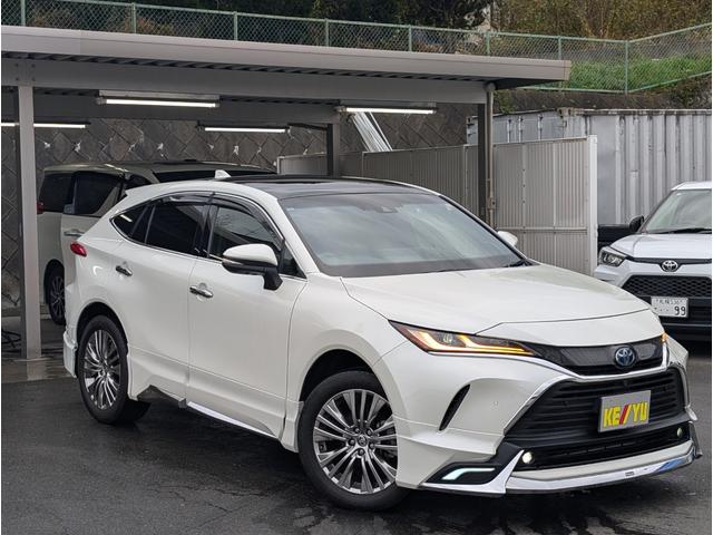 ハリアーハイブリッド Zレザーパッケージ 4WD■モデリスタフルエアロ■千葉仕入■ 禁煙車■パノラマルーフ■電動黒革シート■衝突軽減サポート/レーンアシスト/レーダークルーズ/コーナーセンサー/電動リアゲート/シートヒーター・クーラー/JBLサウンド付メーカーナビ/全方位カメラ(55枚目)
