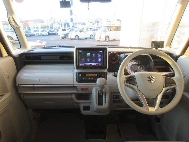 スペーシア ハイブリッドＸ　純正ナビ／フルセグＴＶ／全周囲カメラ／ＥＴＣ／シートヒーター／プッシュスタート／スマートキー／ステアリングスイッチ／オートライト／ヘッドライトレベライザー／両側電動スライドドア／純正アルミホイール（14枚目）