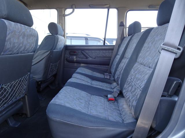 ランドクルーザー80 GX HZJ81V 後期型純正ナロー リア観音ドア グレーメタリック 輸出仕様 5速マニュアル パートタイム4WD 3インチリフトUP PW集中ドアロック 前後バンパーサイドSラプターライナー新品255MT(7枚目)