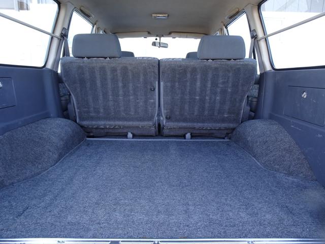 ランドクルーザー80 GX HZJ81V 後期型純正ナロー リア観音ドア グレーメタリック 輸出仕様 5速マニュアル パートタイム4WD 3インチリフトUP PW集中ドアロック 前後バンパーサイドSラプターライナー新品255MT(8枚目)
