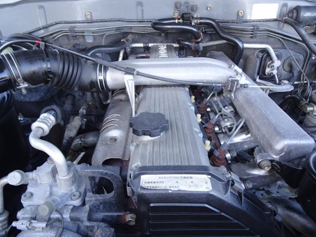 ランドクルーザー80 GX HZJ81V 後期型純正ナロー リア観音ドア グレーメタリック 輸出仕様 5速マニュアル パートタイム4WD 3インチリフトUP PW集中ドアロック 前後バンパーサイドSラプターライナー新品255MT(30枚目)