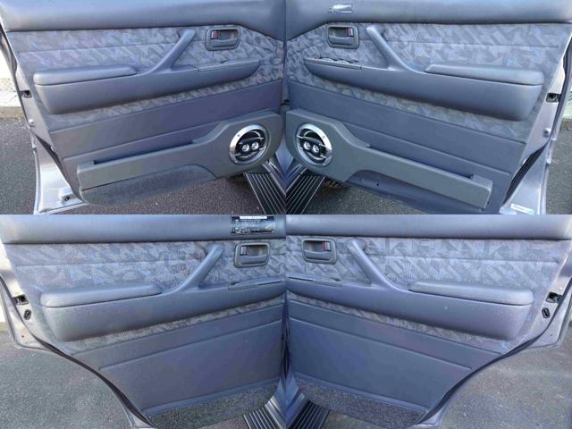 ランドクルーザー80 GX HZJ81V 後期型純正ナロー リア観音ドア グレーメタリック 輸出仕様 5速マニュアル パートタイム4WD 3インチリフトUP PW集中ドアロック 前後バンパーサイドSラプターライナー新品255MT(47枚目)