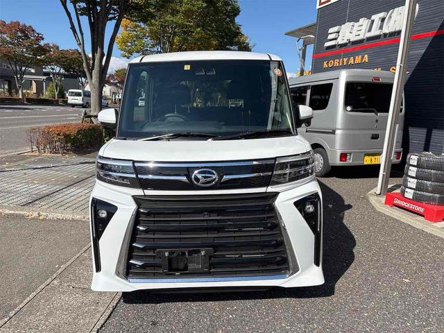 タント カスタムＸ　ＥＴＣ　全方位カメラ　両側電動スライド　ディスプレイオーディオ　ＴＶ　クリアランスソナー　オートクルーズコントロール　衝突被害軽減システム　オートライトＬＥＤランプ　ＨＤＭＩ接続　エンジンスターター（2枚目）