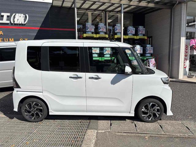 タント カスタムＸ　ＥＴＣ　全方位カメラ　両側電動スライド　ディスプレイオーディオ　ＴＶ　クリアランスソナー　オートクルーズコントロール　衝突被害軽減システム　オートライトＬＥＤランプ　ＨＤＭＩ接続　エンジンスターター（4枚目）