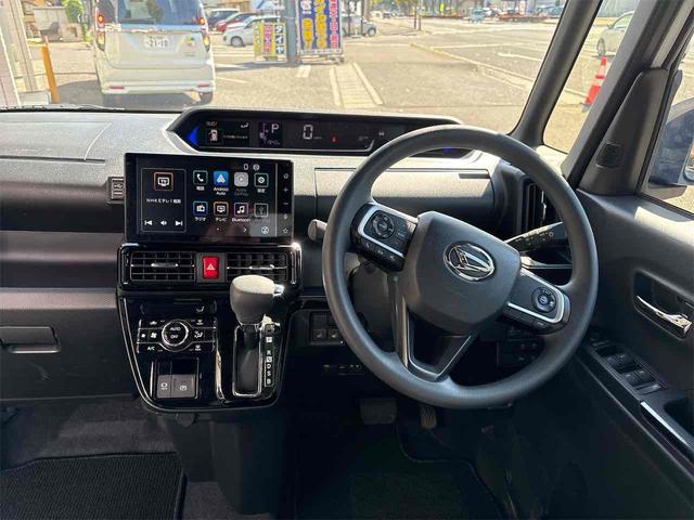 タント カスタムＸ　ＥＴＣ　全方位カメラ　両側電動スライド　ディスプレイオーディオ　ＴＶ　クリアランスソナー　オートクルーズコントロール　衝突被害軽減システム　オートライトＬＥＤランプ　ＨＤＭＩ接続　エンジンスターター（9枚目）