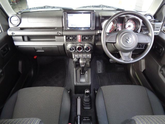 ジムニー XL 4WD ETC ナビ スマートキー 電動格納ミラー シートヒーター AT 盗難防止システム 衝突安全ボディ ABS ESC エアコン パワーステアリング パワーウィンドウ 運転席エアバッグ(2枚目)