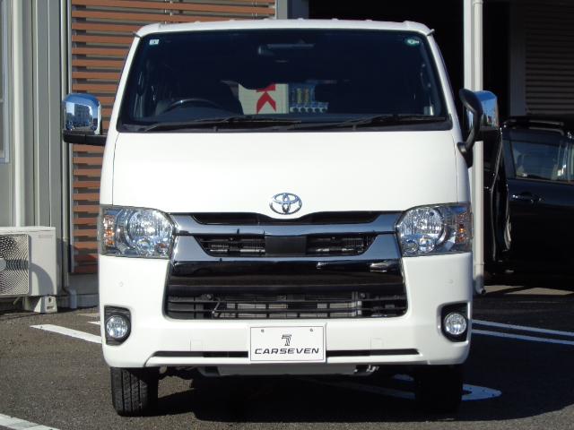 ハイエースバン ロングスーパーGL 4WD バックカメラ ナビ TV クリアランスソナー レーンアシスト 衝突被害軽減システム 両側スライドドア オートマチックハイビーム オートライト スマートキー 電動格納ミラー AT アルミホイール(12枚目)