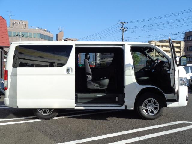 ハイエースバン ロングスーパーGL 4WD バックカメラ ナビ TV クリアランスソナー レーンアシスト 衝突被害軽減システム 両側スライドドア オートマチックハイビーム オートライト スマートキー 電動格納ミラー AT アルミホイール(27枚目)