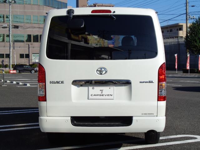 ハイエースバン ロングスーパーGL 4WD バックカメラ ナビ TV クリアランスソナー レーンアシスト 衝突被害軽減システム 両側スライドドア オートマチックハイビーム オートライト スマートキー 電動格納ミラー AT アルミホイール(33枚目)