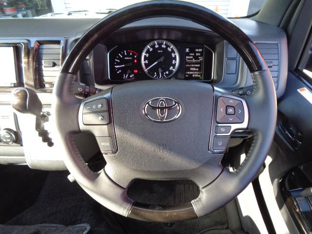 ハイエースバン ロングスーパーGL 4WD バックカメラ ナビ TV クリアランスソナー レーンアシスト 衝突被害軽減システム 両側スライドドア オートマチックハイビーム オートライト スマートキー 電動格納ミラー AT アルミホイール(46枚目)