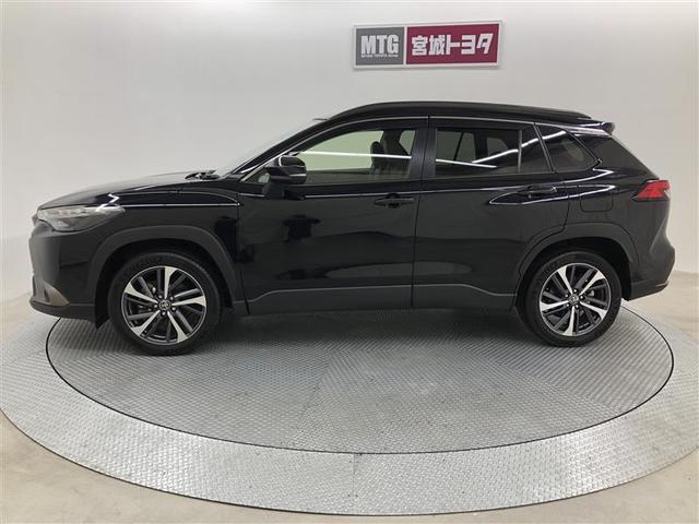 カローラクロス ハイブリッド　Ｚ　サンルーフ　４ＷＤ　フルセグ　ミュージックプレイヤー接続可　バックカメラ　衝突被害軽減システム　ＥＴＣ　ドラレコ　ＬＥＤヘッドランプ　ワンオーナー　記録簿（4枚目）