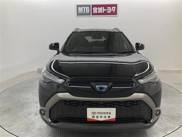 カローラクロス ハイブリッド　Ｚ　サンルーフ　４ＷＤ　フルセグ　ミュージックプレイヤー接続可　バックカメラ　衝突被害軽減システム　ＥＴＣ　ドラレコ　ＬＥＤヘッドランプ　ワンオーナー　記録簿（7枚目）
