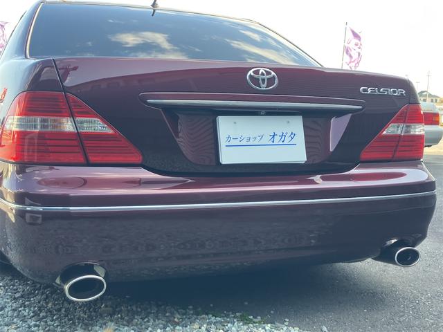 セルシオ ｅＲ仕様　マルチ　サンルーフ　革シート　ＯＺオペラ１９ＡＷ　社外車検対応マフラー　社外ＫＡＺＳＵＳエアサス　オートクルーズコントロール　ナビ　ＨＩＤ　スマートキー　盗難防止システム（30枚目）