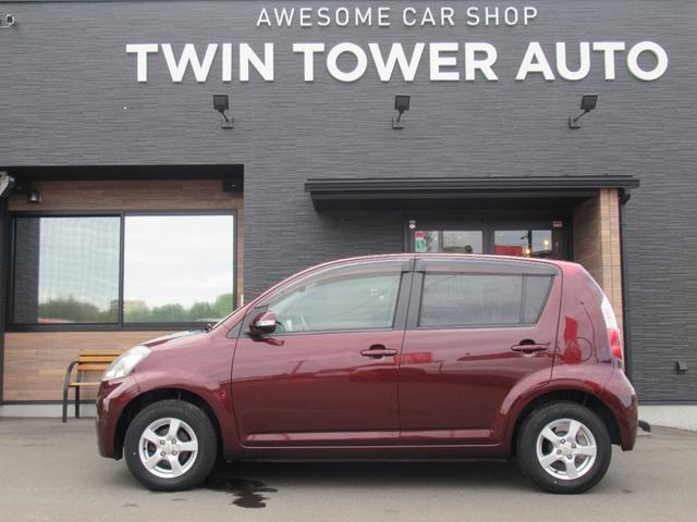 パッソ X Fパッケージ 純正HIDヘッドライト 社外アルミホイール 純正オーディオ 電動格納ミラー 全面鏡面磨き施工済み ポリマーコーティング施工済み 足回り塩害ガード施工済み 純正キーレス(3枚目)