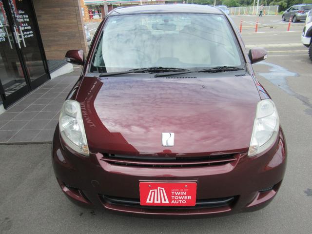 パッソ X Fパッケージ 純正HIDヘッドライト 社外アルミホイール 純正オーディオ 電動格納ミラー 全面鏡面磨き施工済み ポリマーコーティング施工済み 足回り塩害ガード施工済み 純正キーレス(5枚目)