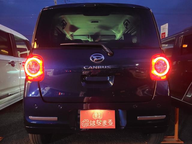 ムーヴキャンバス セオリーG ☆届出済未使用車☆ 両側スライドドア☆バックカメラ☆Bluetooth☆9インチディスプレイオーディオ☆シートヒーター☆衝突被害軽減システム☆障害物センサー☆LEDヘッドランプ(3枚目)