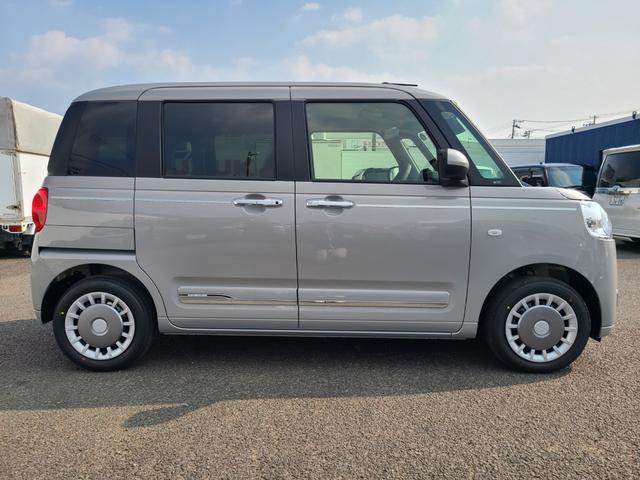 ムーヴキャンバス セオリーG ☆届出済未使用車☆ 両側電動スライドドア☆9インチディスプレイオーディオ☆バックカメラ☆Bluetooth☆シートヒーター☆衝突被害軽減システム☆障害物センサー☆LEDヘッドランプ(9枚目)