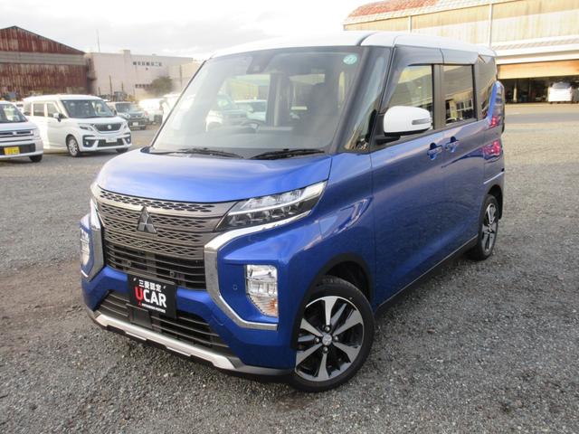 ｅＫクロススペース Ｔ　プラスエディション　４ＷＤ　ターボ　ナビ　　全周囲カメラ　　衝突被害軽減ブレーキ　　両側電動スライドドア（2枚目）