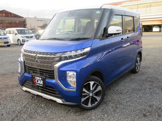 ｅＫクロススペース Ｔ　プラスエディション　４ＷＤ　ターボ　ナビ　　全周囲カメラ　　衝突被害軽減ブレーキ　　両側電動スライドドア（3枚目）