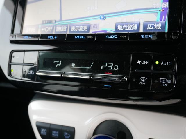 プリウス Ａ　保証付　禁煙車　エアロ　プリクラッシュセーフティ　トヨタセーフティ　プッシュスタート　ＨＵＤ　ＢＳＭ　ＬＥＤライト　純正９型ナビ　フルセグＴＶ　Ｂモニター　レーダークルコン　クリソナ　ビルトインＥＴＣ（17枚目）