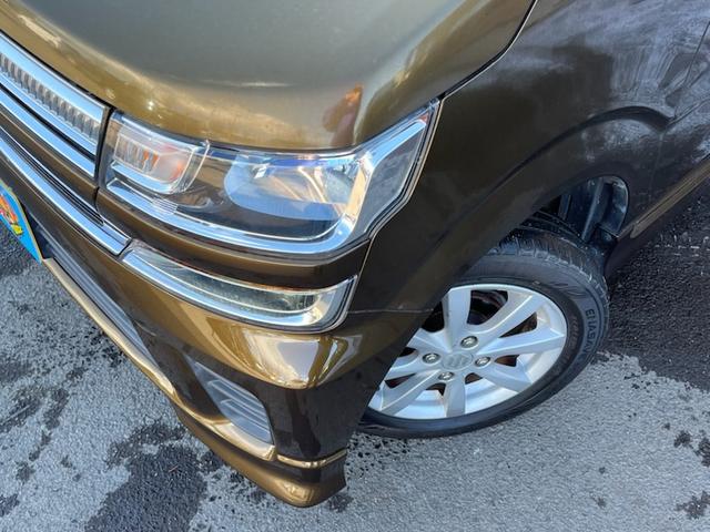 ワゴンＲ ハイブリッドＦＺセーフティパッケージ　保証付　禁煙車　スズキセーフティ　衝突軽減　全周囲カメラ　プッシュスタート　ＬＥＤヘッドライト　ＨＵＤ　純正８型ナビ　フルセグＴＶ　スマートキー　ビルトインＥＴＣ　シートヒーター　純正１４ＡＷ（35枚目）