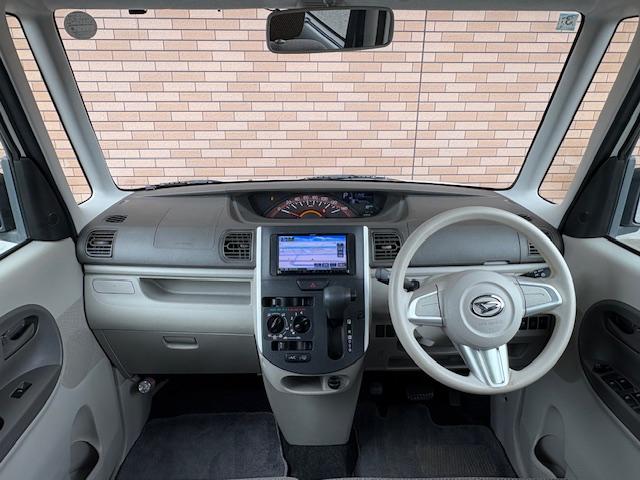 タント Ｌ　ＳＡＩＩ　保証付　禁煙車　両側スライドドア　衝突軽減ブレーキ　ナビ　地デジＴＶ　Ｂカメラ　Ｂｌｕｅｔｏｏｔｈ　ＥＴＣ　Ａ－ＳＴＯＰ　横滑り防止　キーレス　純正ホイール（8枚目）
