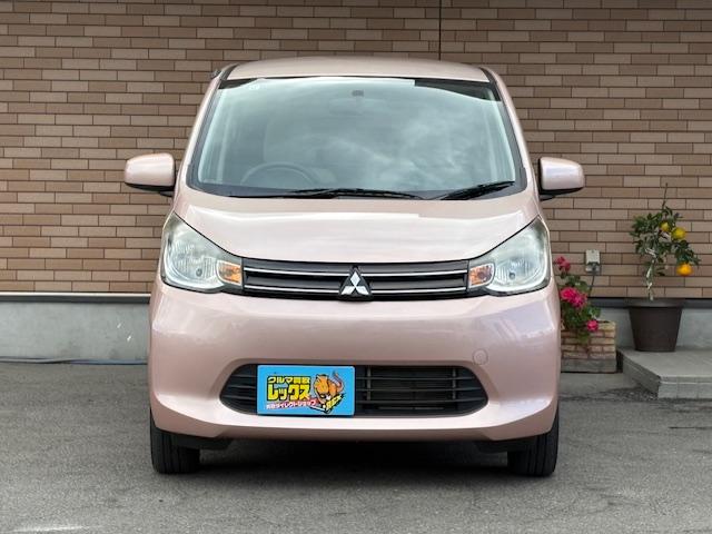 ｅＫワゴン Ｍ　保証付　禁煙車　走行５．３万ｋｍ　純正オーディオ　キーレス　アイドリングストップ　純正１４ホイール　ベンチシート　オートエアコン（2枚目）