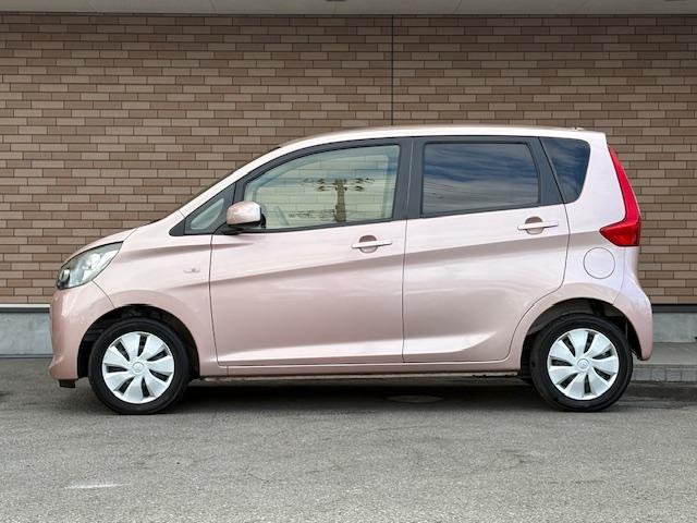 ｅＫワゴン Ｍ　保証付　禁煙車　走行５．３万ｋｍ　純正オーディオ　キーレス　アイドリングストップ　純正１４ホイール　ベンチシート　オートエアコン（7枚目）