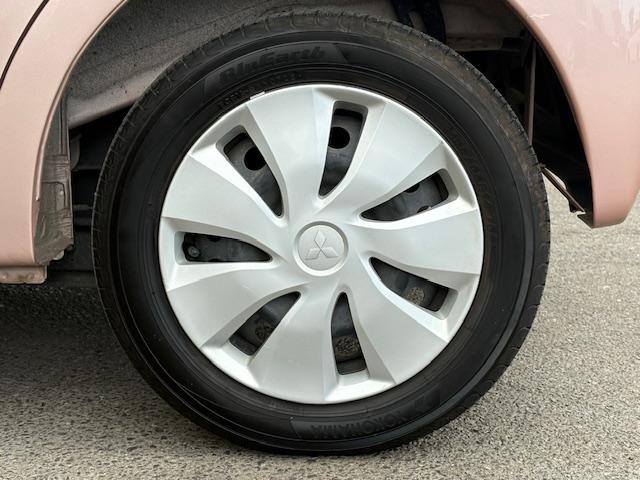 ｅＫワゴン Ｍ　保証付　禁煙車　走行５．３万ｋｍ　純正オーディオ　キーレス　アイドリングストップ　純正１４ホイール　ベンチシート　オートエアコン（26枚目）