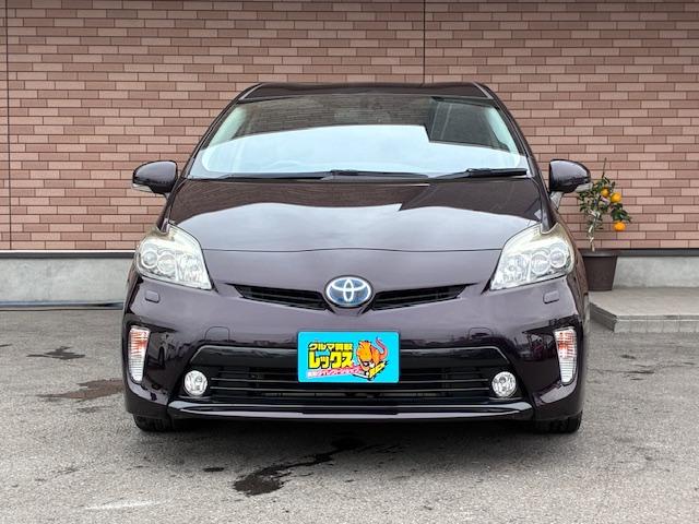 プリウス Ｇツーリングセレクションレザーパッケージ　保証付　禁煙車　純正ナビ　フルセグ　Ｂモニター　Ｂｌｕｅｔｏｏｔｈ　本革シート　ビルトインＥＴＣ　シートヒーター　電動シート　追従型クルコン　ＬＥＤライト　プリクラッシュ　スマートキ―　純正１７ＡＷ（2枚目）