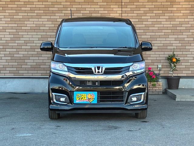 Ｎ－ＷＧＮカスタム Ｇ・Ｌパッケージ　保証付　禁煙車　純正ナビ　フルセグＴＶ　Ｂカメラ　Ｂｌｕｅｔｏｏｔｈ　スマートキー　プッシュスタート　ハーフレザーシート　ＬＥＤライト　ＬＥＤフォグ　クルコン　ビルトインＥＴＣ　横滑り防止　純正ＡＷ（2枚目）