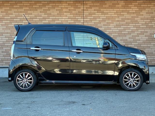 Ｎ－ＷＧＮカスタム Ｇ・Ｌパッケージ　保証付　禁煙車　純正ナビ　フルセグＴＶ　Ｂカメラ　Ｂｌｕｅｔｏｏｔｈ　スマートキー　プッシュスタート　ハーフレザーシート　ＬＥＤライト　ＬＥＤフォグ　クルコン　ビルトインＥＴＣ　横滑り防止　純正ＡＷ（7枚目）