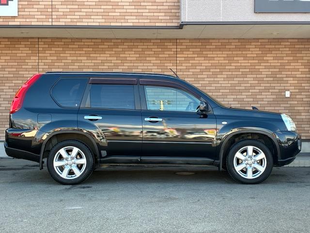 エクストレイル 20Xtt 保証付 禁煙車 4WD 外品ナビ フルセグTV Bモニター スマートキー クルコン シートヒーター カプロンシート HID オートライト 横滑り防止 ETC ルーフレール 純正17インチAW(7枚目)