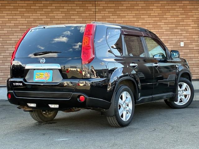 エクストレイル 20Xtt 保証付 禁煙車 4WD 外品ナビ フルセグTV Bモニター スマートキー クルコン シートヒーター カプロンシート HID オートライト 横滑り防止 ETC ルーフレール 純正17インチAW(8枚目)