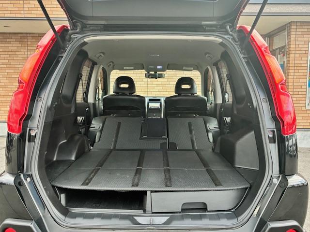 エクストレイル 20Xtt 保証付 禁煙車 4WD 外品ナビ フルセグTV Bモニター スマートキー クルコン シートヒーター カプロンシート HID オートライト 横滑り防止 ETC ルーフレール 純正17インチAW(37枚目)