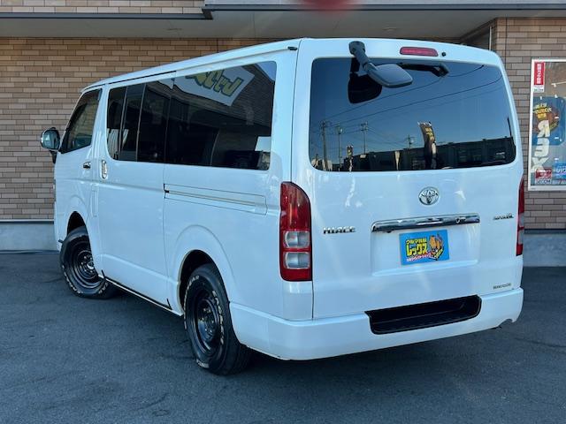 ハイエースバン ロングスーパーＧＬ　保証付　禁煙車　４ＷＤ　軽油　ターボ　寒冷地仕様　ホワイトレタータイヤ　純正ナビ　地デジＴＶ　Ｂモニター　ＥＴＣ　ＬＥＤライト　フォグランプ　キーレスキー　サーキュレーター（29枚目）