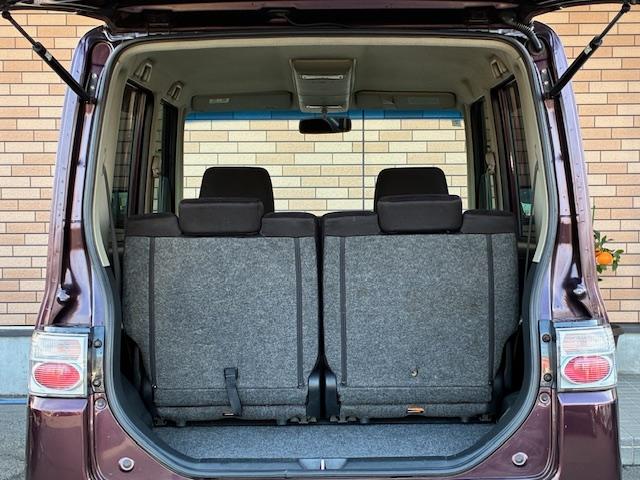 タント カスタムＶＳターボ　アウトレットカー　禁煙車　ターボ車　外品ナビ　Ｂモニター　ＥＴＣ　ハーフレザーシート　ＨＩＤヘッドライト　ＭＯＭＯステアリング　スマートキ―　純正１４ＡＷ（19枚目）