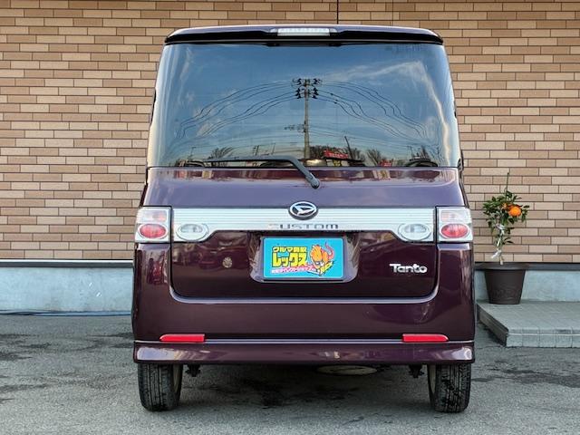 タント カスタムＶＳターボ　アウトレットカー　禁煙車　ターボ車　外品ナビ　Ｂモニター　ＥＴＣ　ハーフレザーシート　ＨＩＤヘッドライト　ＭＯＭＯステアリング　スマートキ―　純正１４ＡＷ（25枚目）