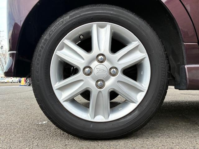 タント カスタムＶＳターボ　アウトレットカー　禁煙車　ターボ車　外品ナビ　Ｂモニター　ＥＴＣ　ハーフレザーシート　ＨＩＤヘッドライト　ＭＯＭＯステアリング　スマートキ―　純正１４ＡＷ（28枚目）