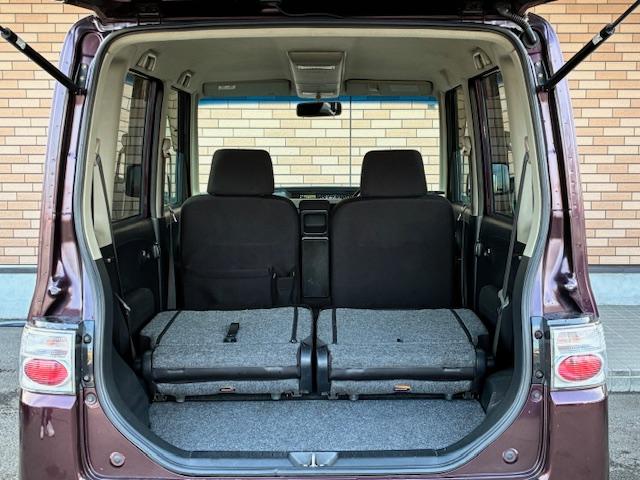 タント カスタムＶＳターボ　アウトレットカー　禁煙車　ターボ車　外品ナビ　Ｂモニター　ＥＴＣ　ハーフレザーシート　ＨＩＤヘッドライト　ＭＯＭＯステアリング　スマートキ―　純正１４ＡＷ（32枚目）