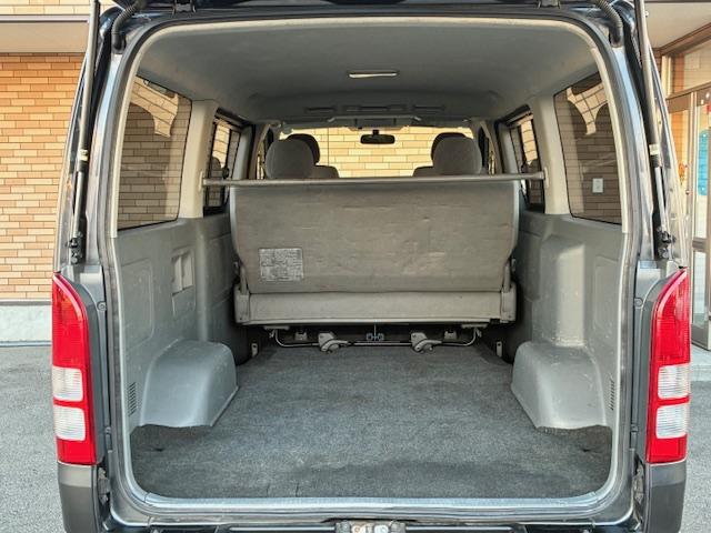 ハイエースバン ロングスーパーGL 保証付 禁煙車 4WD ディーゼル ターボ 純正ナビ TV Bモニター Bluetooth サーキュレーター ETC 外品15AW(19枚目)