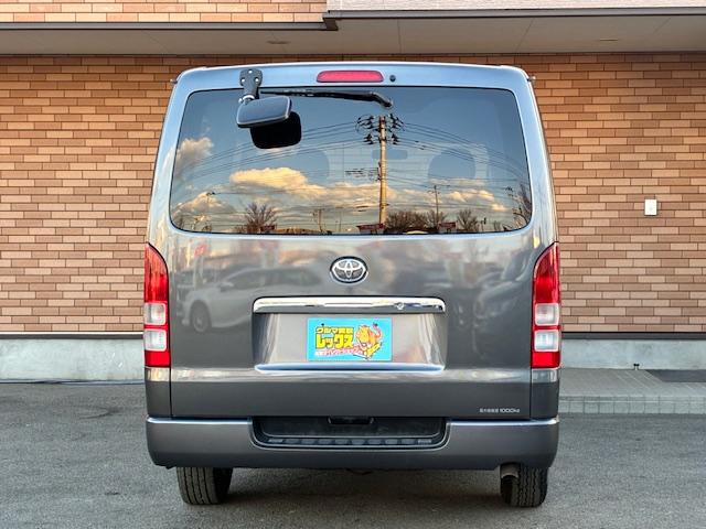 ハイエースバン ロングスーパーGL 保証付 禁煙車 4WD ディーゼル ターボ 純正ナビ TV Bモニター Bluetooth サーキュレーター ETC 外品15AW(25枚目)