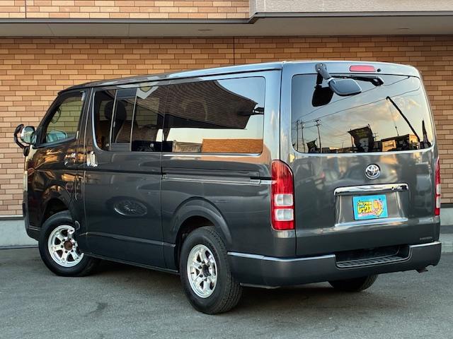 ハイエースバン ロングスーパーGL 保証付 禁煙車 4WD ディーゼル ターボ 純正ナビ TV Bモニター Bluetooth サーキュレーター ETC 外品15AW(26枚目)